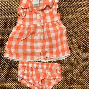 Healthtex 2 PC newborn outfit